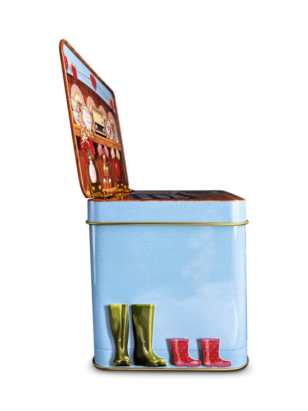Scatola di latta Credenza Cupcake - StyleBox
