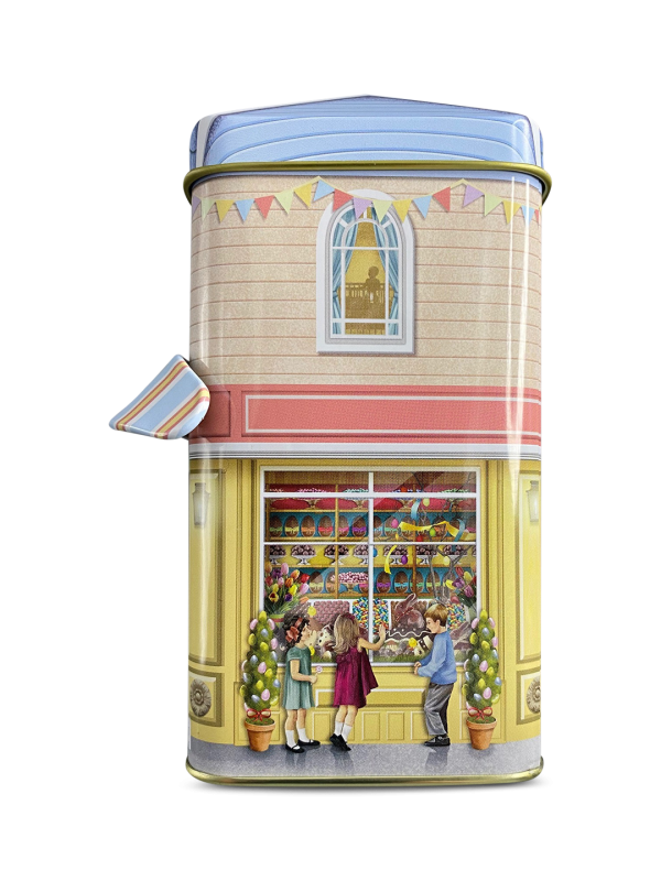 Scatola di latta "Chocolaterie" - StyleBox