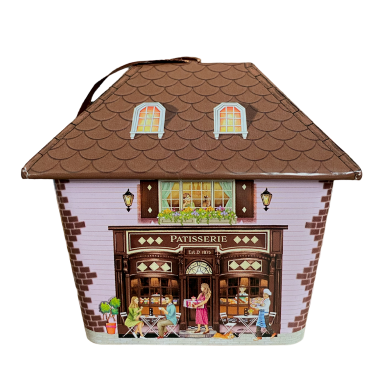 Scatola di latta Mini casetta Patisserie - StyleBox