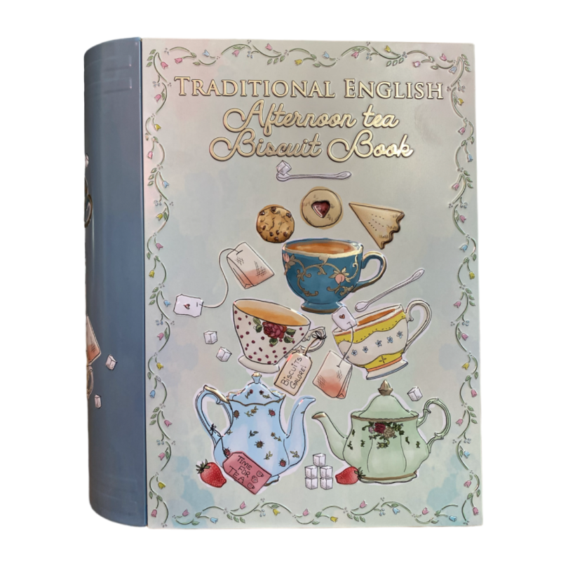 Scatola di latta Libro grande "Afternoon Tea Book" - StyleBox