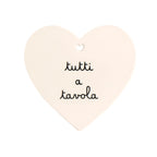 Sottopentola cuore "Tutti a tavola" - Simple Day