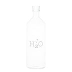 "H2O" Glass Bottle - Simple Day