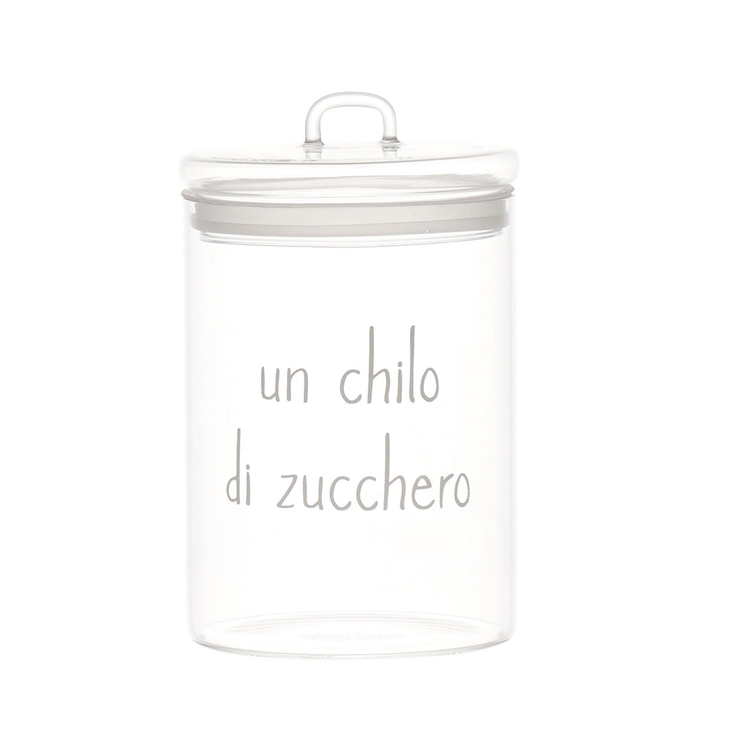 Barattolo in vetro "Un chilo di zucchero" - Simple Day