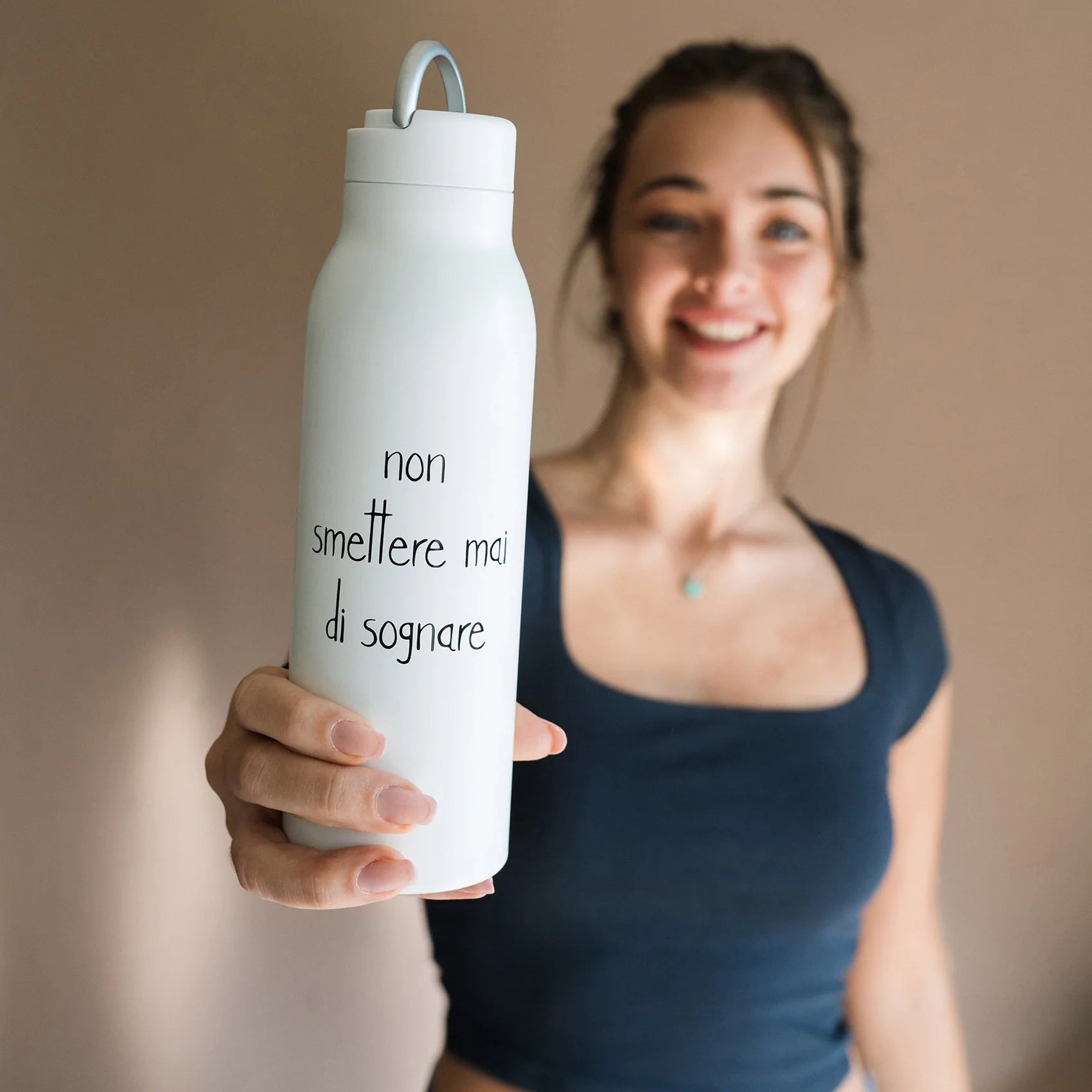 Borraccia termica "Non smettere mai di sognare" 0,5 l - Simple Day