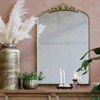Specchio oro con decoro - Chic Antique