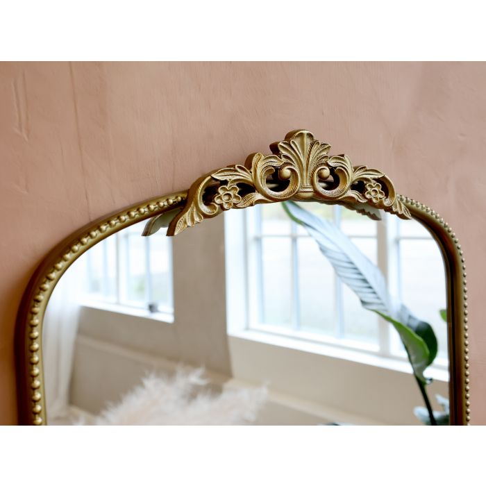 Specchio oro con decoro - Chic Antique