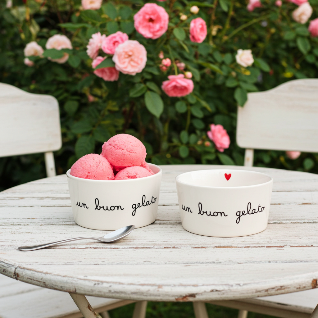 Set 2 coppette in gres "Un buon gelato" - Simple Day