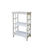 Tavolino bianco anticato - Chic Antique