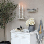 Mensola in ferro battuto - bianco antico - Chic Antique