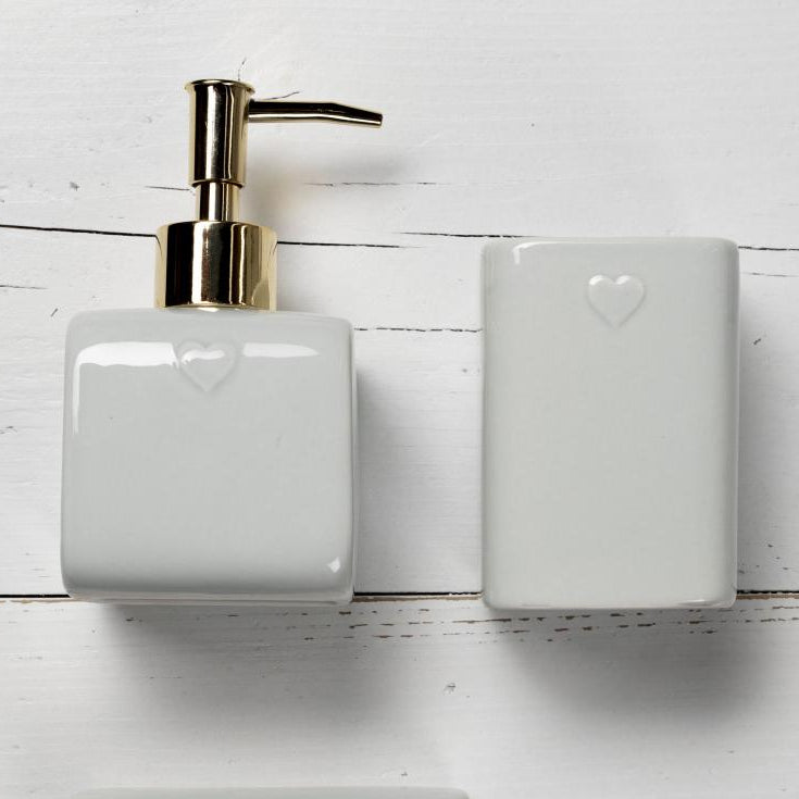 Dispenser + Porta spazzolino - Luxe Lodge