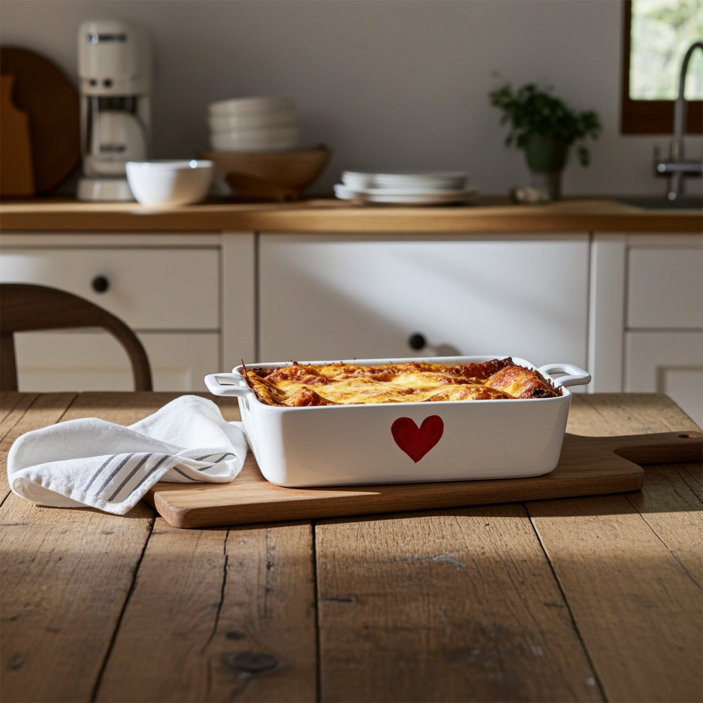 "Red Heart" Baking Dish - Simple Day