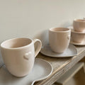 Tazza mug in ceramica rosa baby - Luxe Lodge