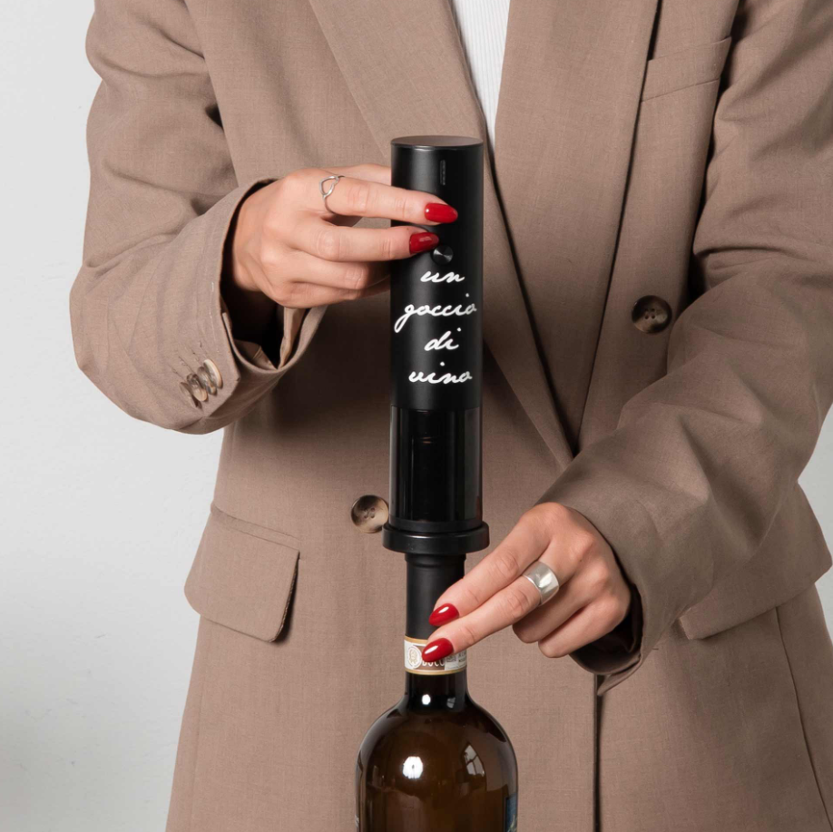 Apribottiglie elettrico "Un goccio di vino" - Simple Day