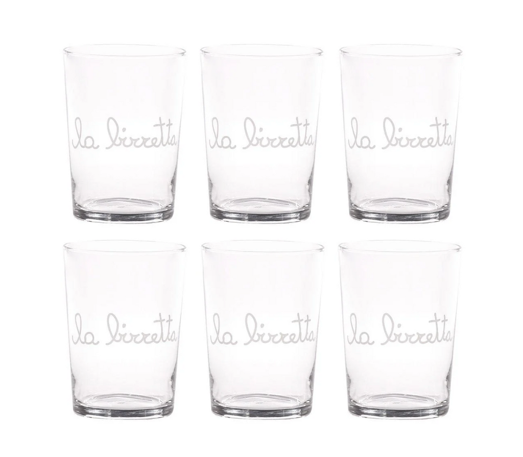 Set 6 Bicchieri birra "La Birretta" - Simple Day