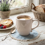 Tazza mug in ceramica rosa baby - Luxe Lodge