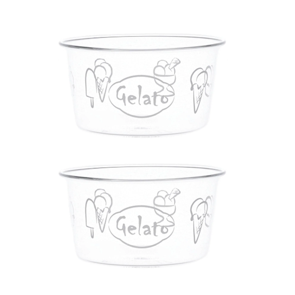 Set 2 coppette in vetro "Gelato" - Simple Day