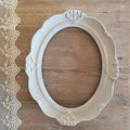 Hand-painted wooden frame without glass - S 20cm / M 30cm / L 40cm