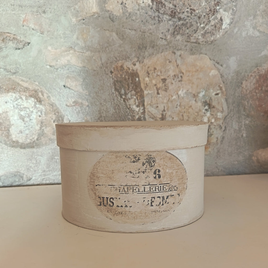 Hand-painted hatbox - S 15cm / M 20cm / L 25cm