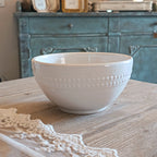 Set 2 ciotole bianche con decoro - Luxe Lodge