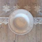 18-piece "Belle Epoque" dinner set: 6 soup plates, 6 dinner plates, 6 dessert plates, and fabric clouds.