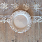 18-piece "Belle Epoque" dinner set: 6 soup plates, 6 dinner plates, 6 dessert plates, and fabric clouds.