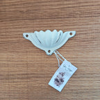 Antique white shell furniture handle