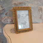 Cornice a catena oro - Blanc Mariclò