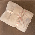 Coppia spugna viso e ospite Lauren con pizzo - L'Atelier 17