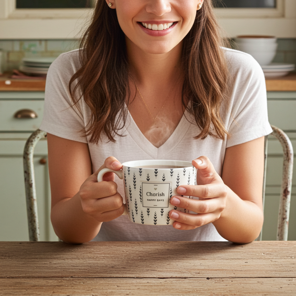 Tazza "Cherish Happy days" - Bastion Collection