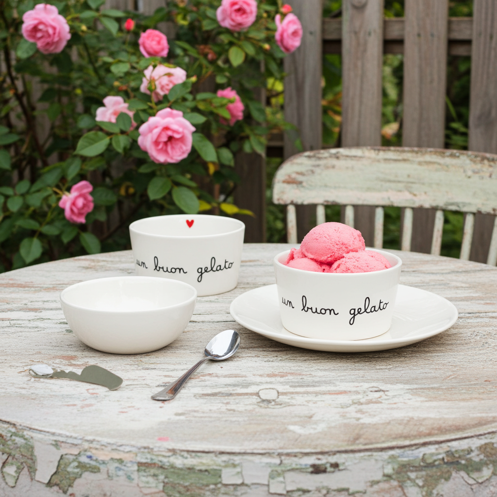 Set 2 coppette in gres "Un buon gelato" - Simple Day
