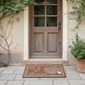 Coconut Fiber Doormat "Welcome with Hearts" - Fabric Clouds