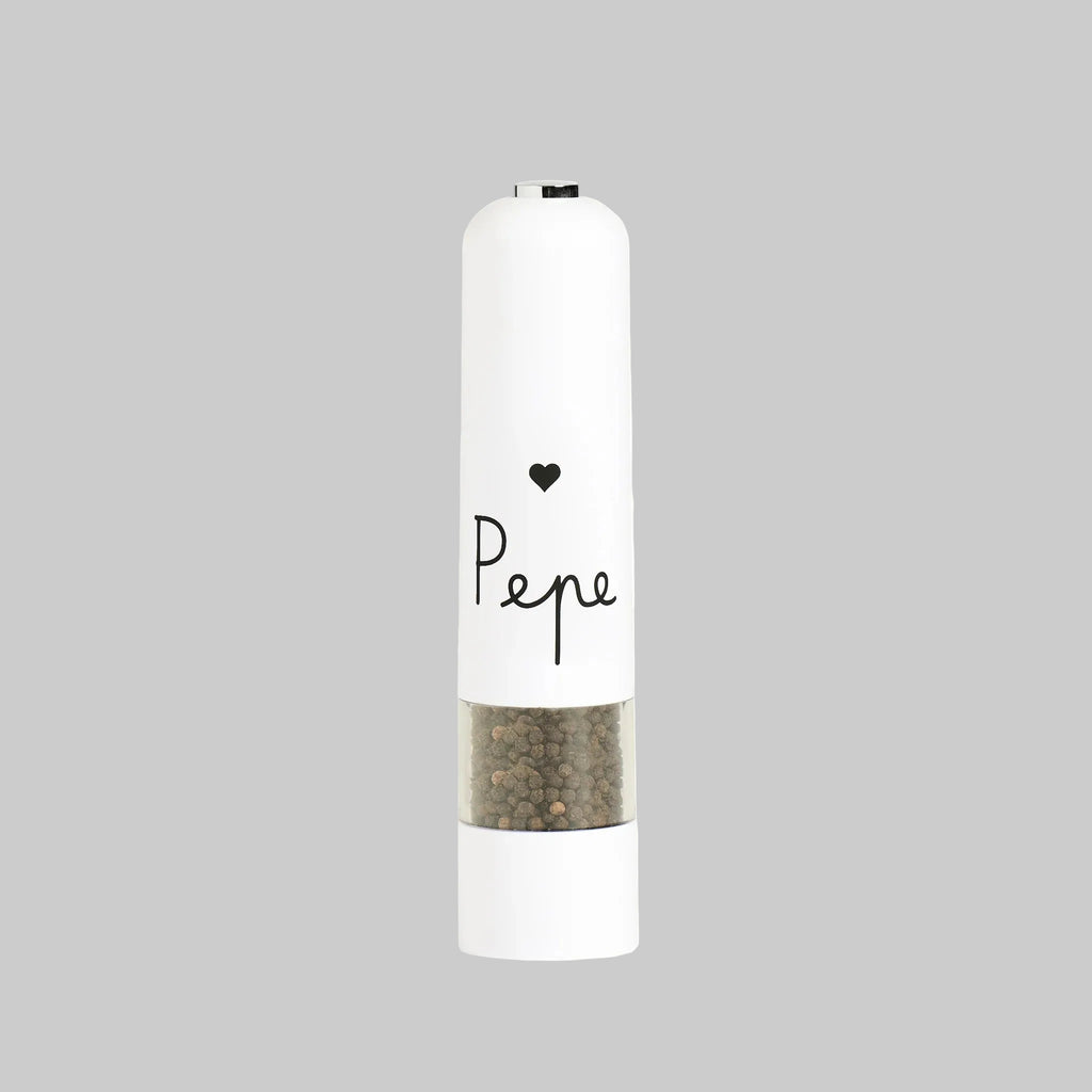 Simple Day Electric Salt and Pepper Mill Set (Salt and Pepper)
