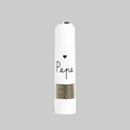 Simple Day Electric Salt and Pepper Mill Set (Salt and Pepper)