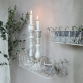 Mensola in ferro battuto - bianco antico - Chic Antique