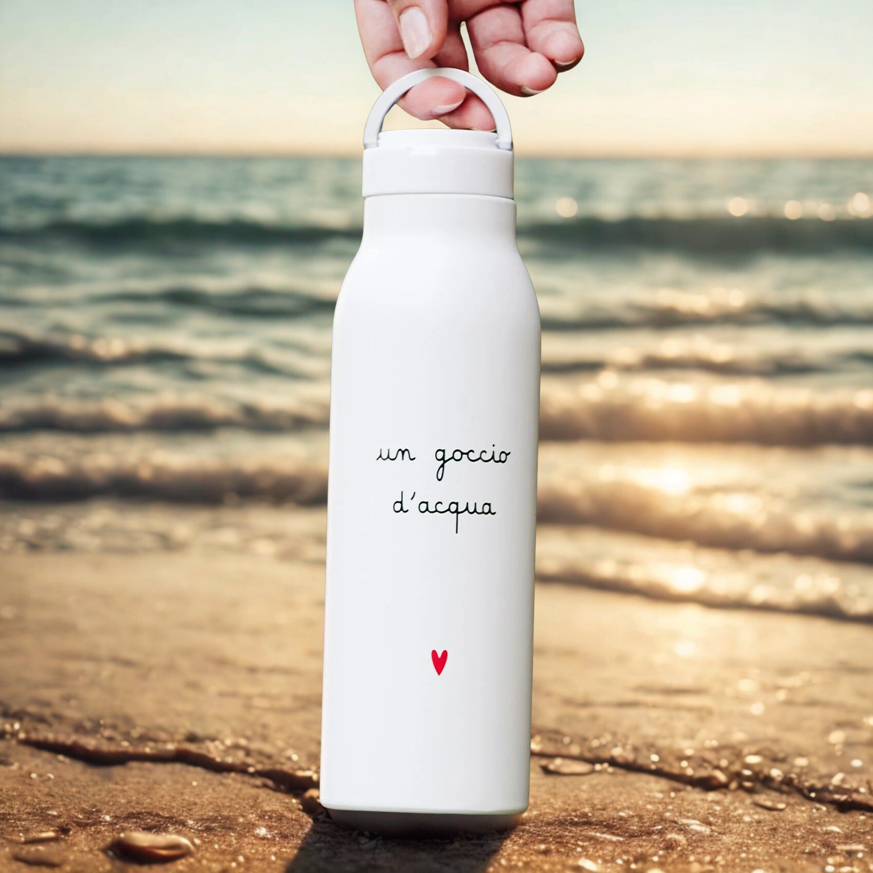 Borraccia termica "Un goccio d'acqua" 0,5 l - Simple Day