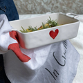 "Red Heart" Baking Dish - Simple Day