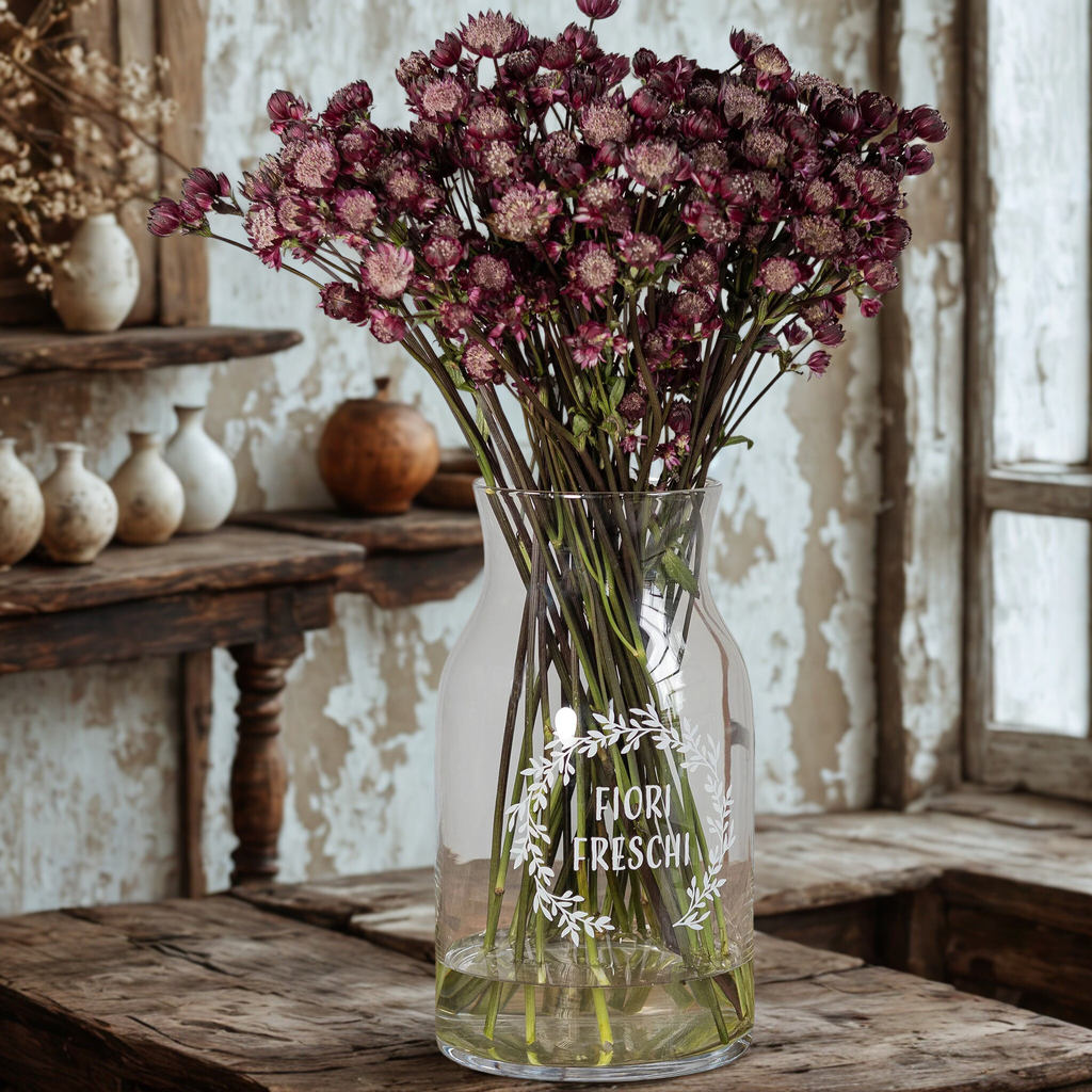 "Fresh Flowers" Flower Vase - Simple Day