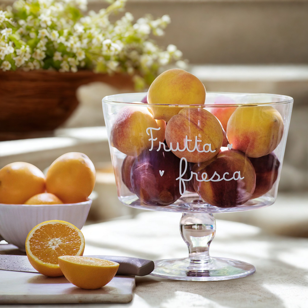 Alzata porta frutta "Frutta fresca" - Simple Day