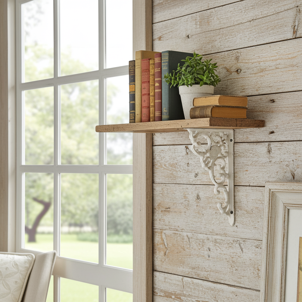Reggimensola bianco anticato - Chic Antique
