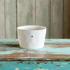 Ciotolina bianca cuore - Bastion Collection