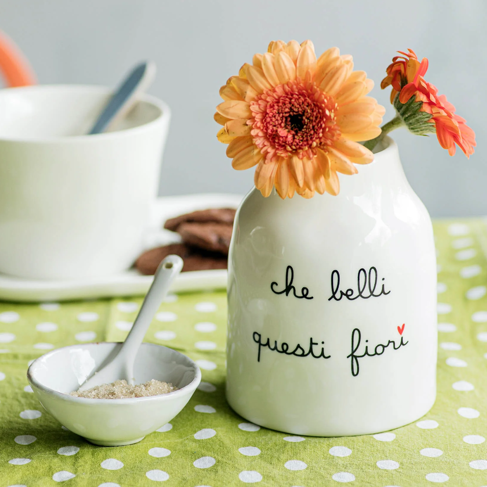 Vaso Portafiori "Che belli questi fiori"  - Simple Day