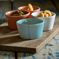 Set of 2 aqua green bowls