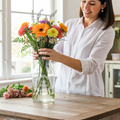 "Fresh Flowers" Flower Vase - Simple Day