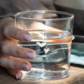 Set of 6 "Hearts Festoon" Water Glasses - Simple Day
