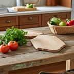 Set 2 taglieri in legno