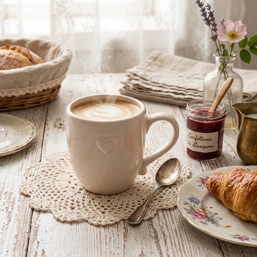 Tazza mug in ceramica rosa baby - Luxe Lodge