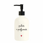 Dispenser bianco "Pulite e profumate" - Simple Day
