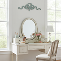 Decorazione da parete a forma di fiocco sulle tonalità del verde - Blanc Mariclò