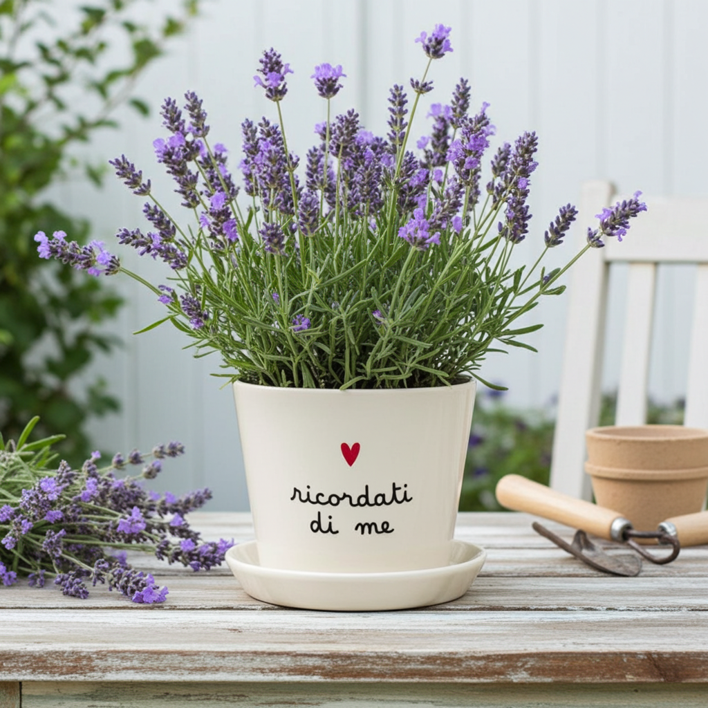 "Remember Me" Vase with Saucer - Simple Day