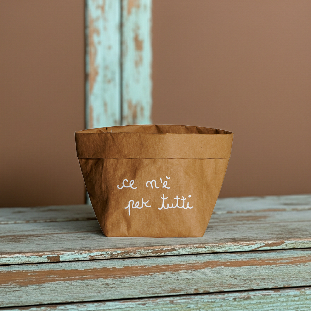 Contenitore avana "Ce n'è per tutti" - Simple Day